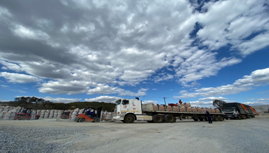 k8凯发津巴布韦Bikita矿山再获批3万吨透锂长石精矿粉出口手续